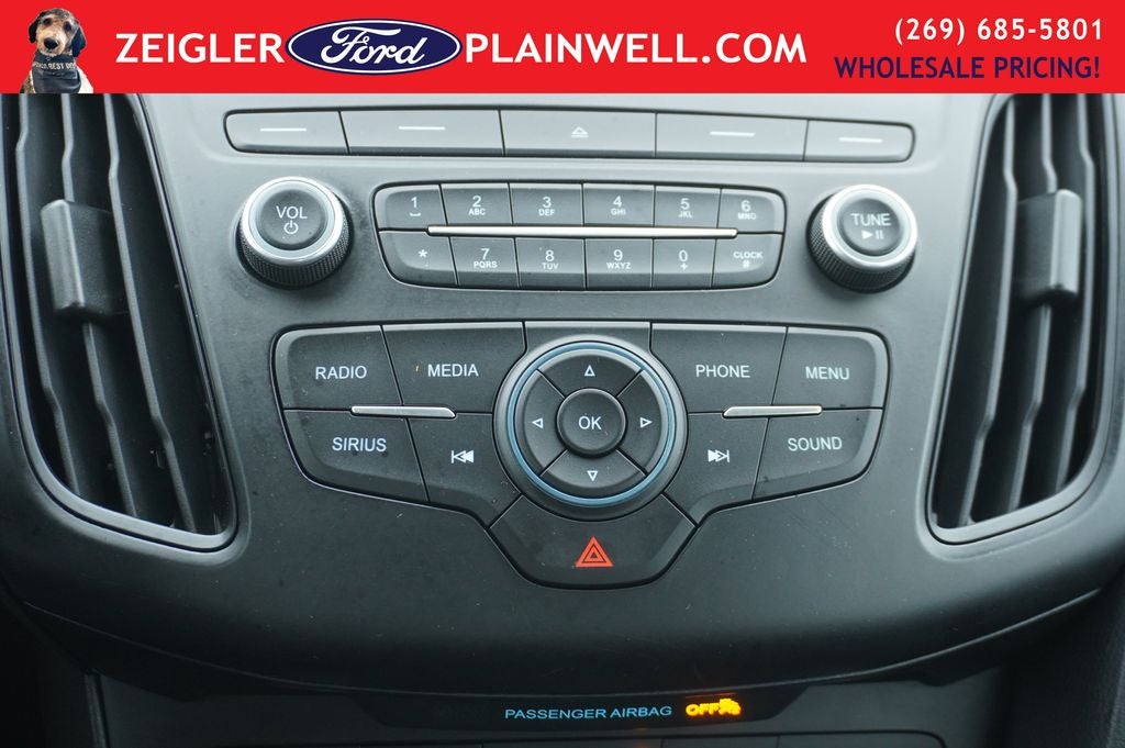 2017 Ford Focus SE Power Seats Rear Camera