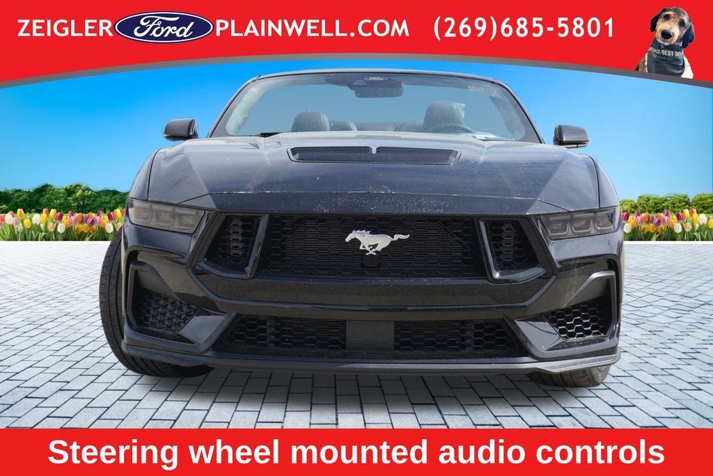 2025 Ford Mustang GT Premium CONVERTIBLE GT PERFORMANCE ACTIVE EXAUST MAGNARIDE