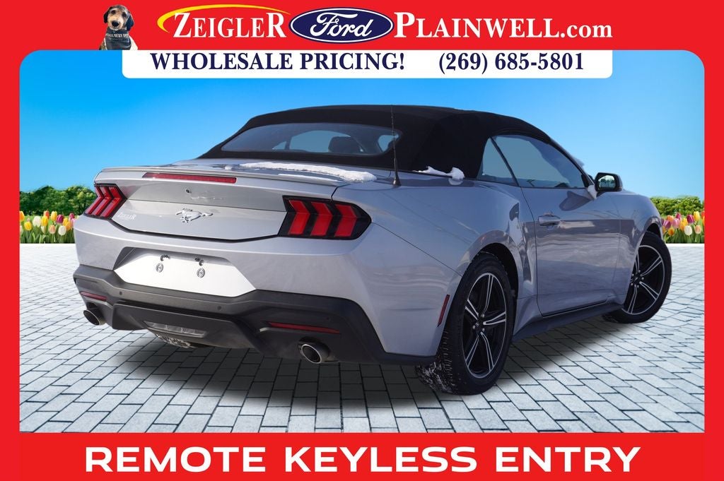 2024 Ford Mustang EcoBoost Premium Convertible Leather Rear Camera