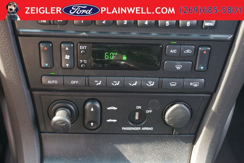 2002 Ford Thunderbird Base Convertible Hard and Soft Top Leather V8 Chrome Wh