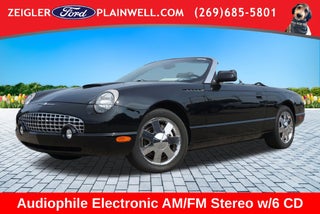 2002 Ford Thunderbird Base Convertible Hard and Soft Top Leather V8 Chrome Wh