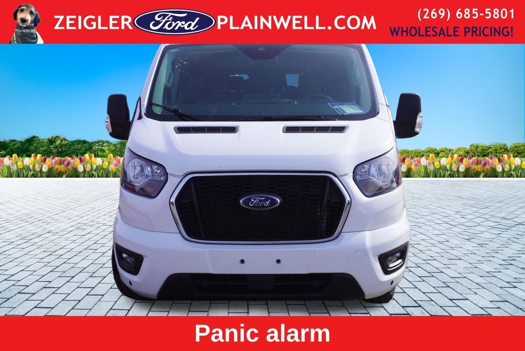 2024 Ford Transit-350 XLT 12 Passenger Bliss Co Pilot 360 R Camera