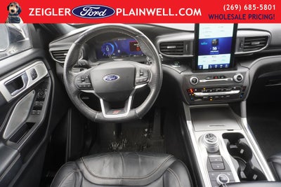 2020 Ford Explorer ST STREET PACK TWIN PANEL ROOF HEATED LEATHER & STEER