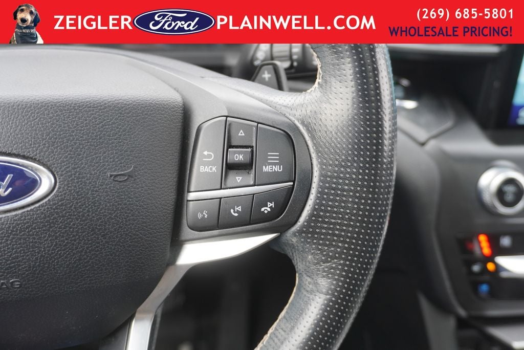 2020 Ford Explorer ST STREET PACK TWIN PANEL ROOF HEATED LEATHER & STEER