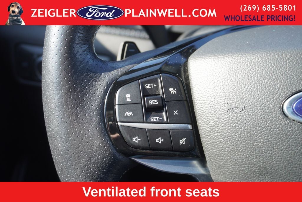 2022 Ford Explorer ST Panoramic Roof Street Pkg Heated Leather Rear Came