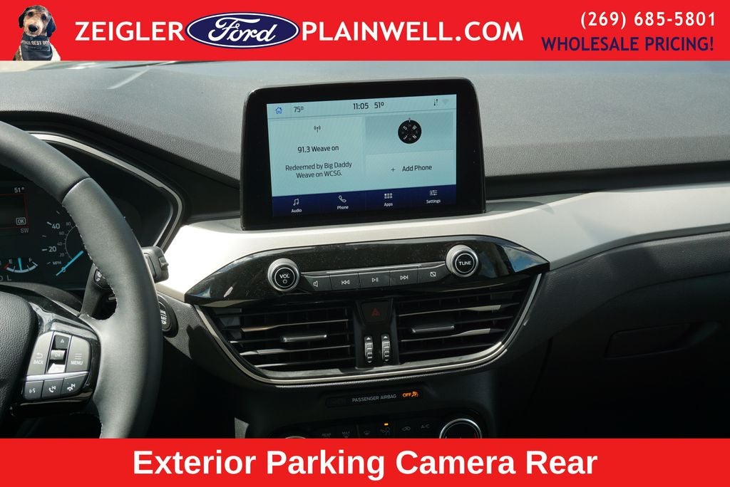 2022 Ford Escape SE AWD Rear Camera Cold Weather Pkg