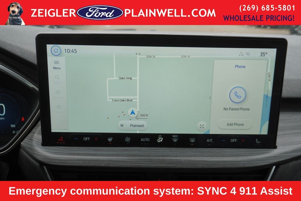 2024 Ford Escape Hybrid Platinum AWD LEATHER PANORAMIC VISTA ROOF SYNC 4 POWER LIFT