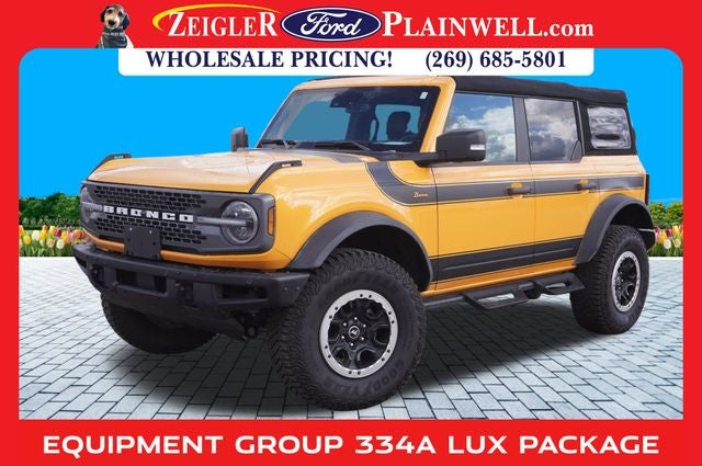 2022 Ford Bronco Badlands ADVANCED SASQUATCH MID HIG & LUX PKG LEATHER NAV