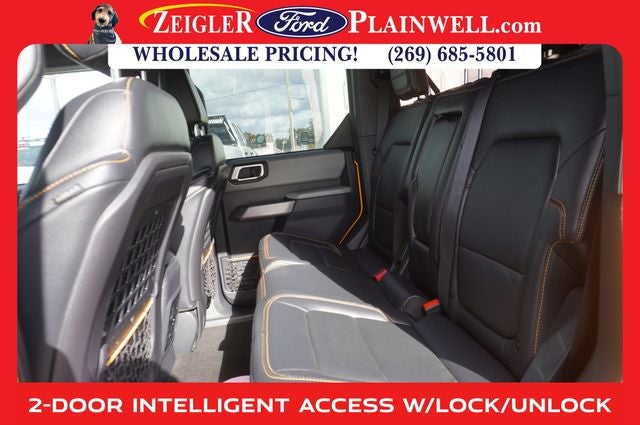 2022 Ford Bronco Badlands ADVANCED SASQUATCH MID HIG & LUX PKG LEATHER NAV