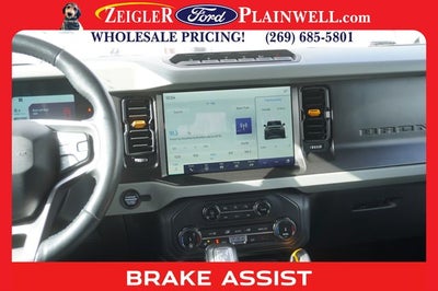 2022 Ford Bronco Badlands ADVANCED SASQUATCH MID HIG & LUX PKG LEATHER NAV