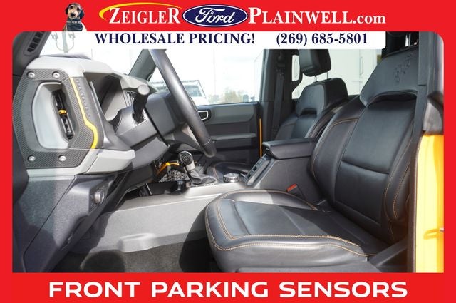 2022 Ford Bronco Badlands ADVANCED SASQUATCH MID HIG & LUX PKG LEATHER NAV