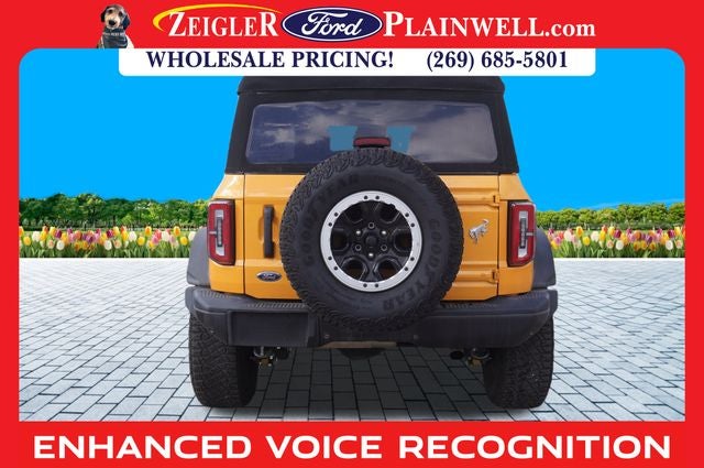 2022 Ford Bronco Badlands ADVANCED SASQUATCH MID HIG & LUX PKG LEATHER NAV