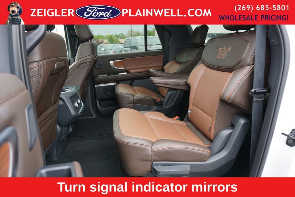 2025 Ford Expedition Max King Ranch MAX PANORAMIC VISTA ROOF POWER RUNNING BOARDS 360