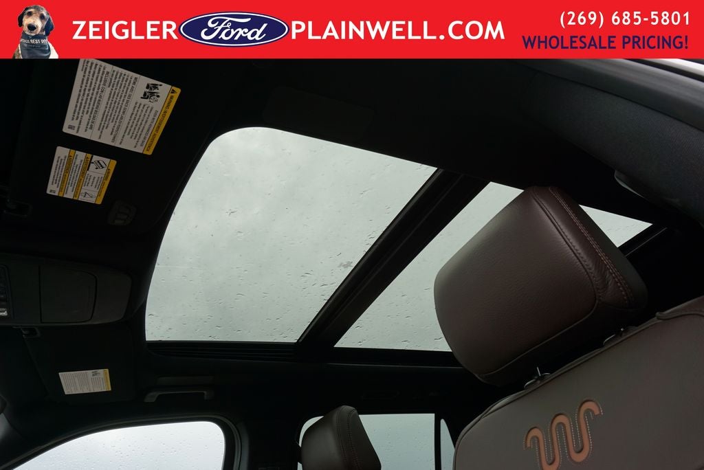 2025 Ford Expedition Max King Ranch MAX PANORAMIC VISTA ROOF POWER RUNNING BOARDS 360