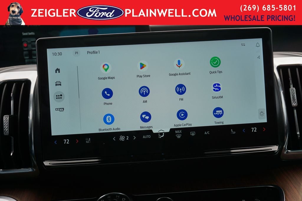 2025 Ford Expedition Max King Ranch MAX PANORAMIC VISTA ROOF POWER RUNNING BOARDS 360