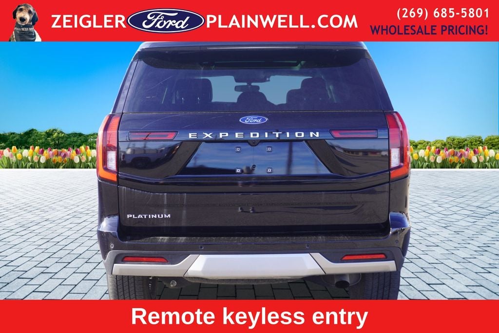 2025 Ford Expedition Platinum Panoramic Roof Heated Ventilated Memory Seats Co P