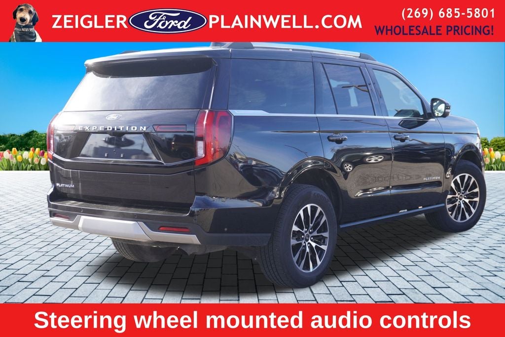 2025 Ford Expedition Platinum Panoramic Roof Heated Ventilated Memory Seats Co P