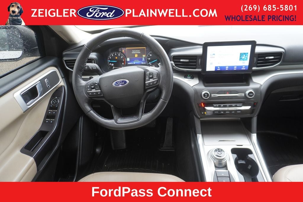 2020 Ford Explorer XLT 4x4 Panoramic Roof Navigation Leather Tow Pkg Sync