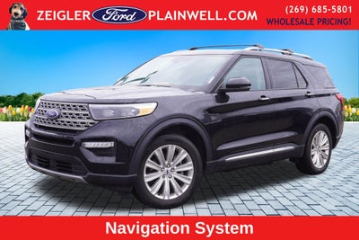 2023 Ford Explorer Limited AWD PANORAMIC ROOF HEATED LEATHER & STEERING REAR