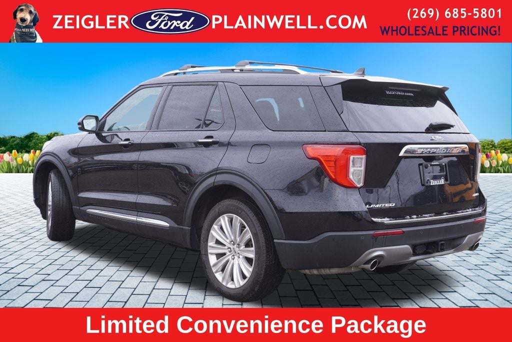 2023 Ford Explorer Limited AWD PANORAMIC ROOF HEATED LEATHER & STEERING REAR