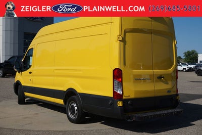 2022 Ford Transit-250 Base High Roof Extended Yellow Cargo Van Navigation R C