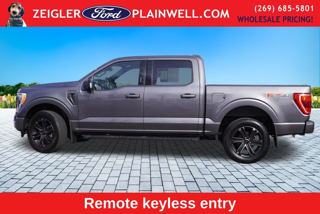 2022 Ford F-150 XLT CREW CAB FX4 OFF ROAD SPORT PACKAGE 20" DARK ALLOY