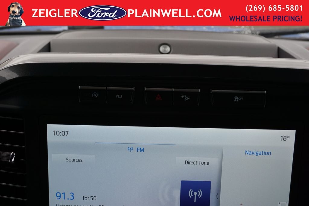 2021 Ford F-150 Lariat FX4 Heated Cooled Leather Nav 360 Camera Trailer T