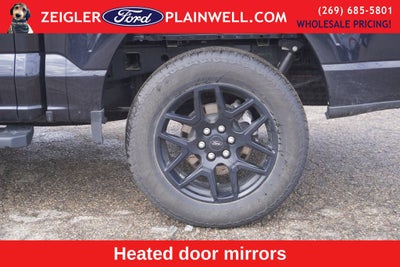 2024 Ford F-150 STX CREW CAB STX BLACK APPEARANCE PKG 20" WHEELS REAR