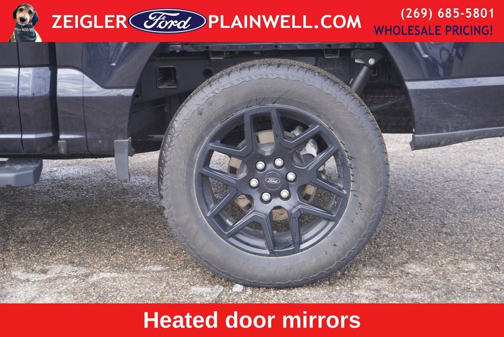 2024 Ford F-150 STX CREW CAB STX BLACK APPEARANCE PKG 20" WHEELS REAR