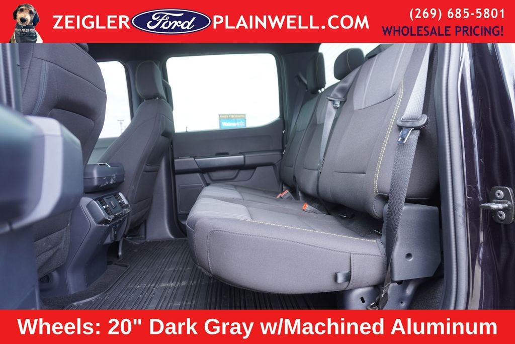 2024 Ford F-150 STX CREW CAB STX BLACK APPEARANCE PKG 20" WHEELS REAR