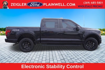 2024 Ford F-150 STX CREW CAB STX BLACK APPEARANCE PKG 20" WHEELS REAR