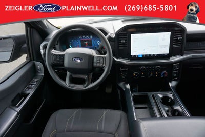 2024 Ford F-150 STX CREW CAB 4X4 NAVIGATION 20" WHEELS LANE DEPART TO
