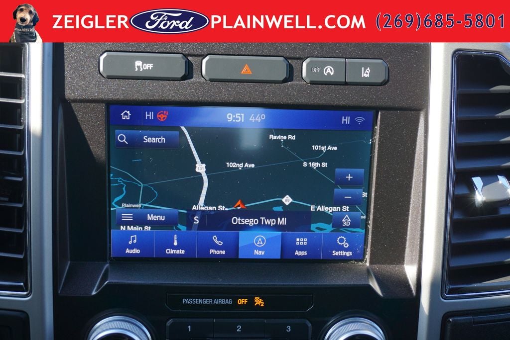 2020 Ford F-150 Lariat Sport Heated Cooled Leather Pano Roof Nav 360 Came