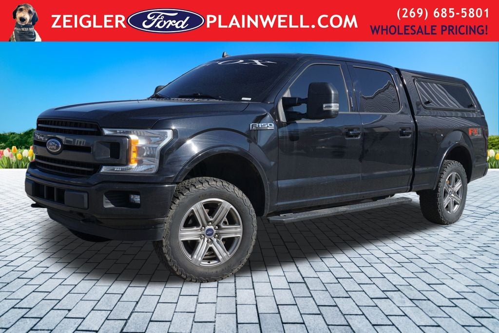 2019 Ford F-150 XLT Crew Cab FX4 Sport Appearance Max Tow 20" Wheels L