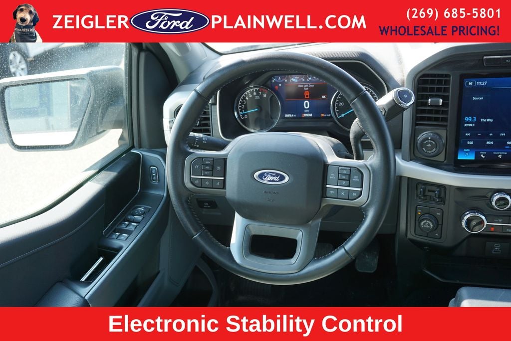 2022 Ford F-150 XLT Crew Cab 5.0L V8 Chrome Appearance 18" Wheels Tow