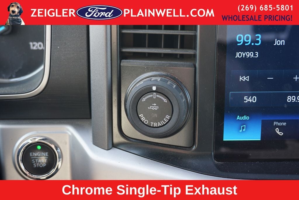 2022 Ford F-150 XLT Crew Cab 5.0L V8 Chrome Appearance 18" Wheels Tow