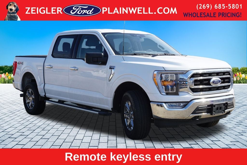 2022 Ford F-150 XLT Crew Cab 5.0L V8 Chrome Appearance 18" Wheels Tow