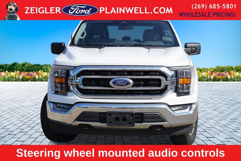 2022 Ford F-150 XLT Crew Cab 5.0L V8 Chrome Appearance 18" Wheels Tow