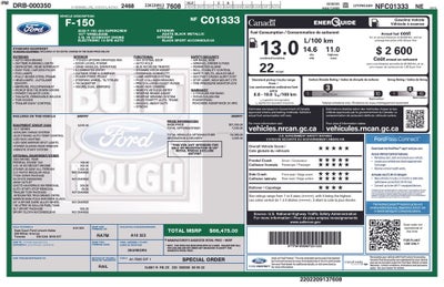 2022 Ford F-150 XLT Crew Cab 4x4 Sport Appearance Pkg Tow 3.5 Liter EC