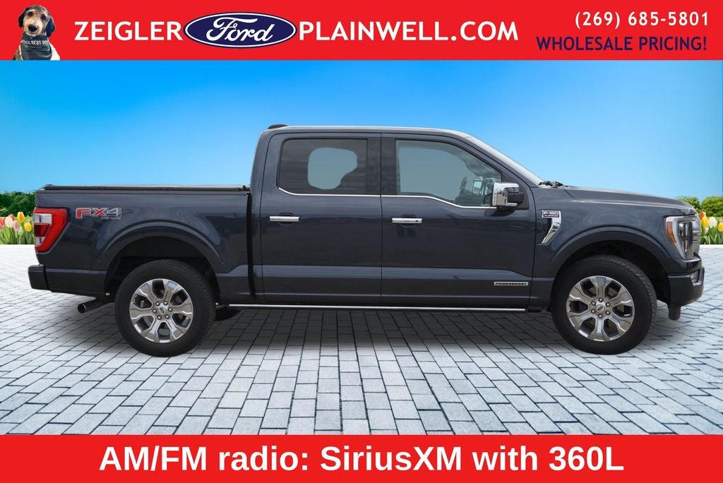 2021 Ford F-150 Platinum Hybrid FX4 TOW TECH PKG NAVIGATION