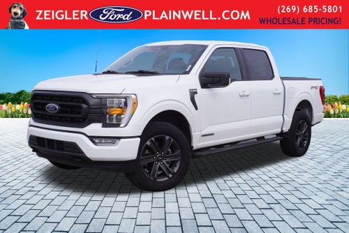 2023 Ford F-150 XLT HYBRID TWIN PANEL ROOF 20 ' BLACK ALLOYS REAR SLID