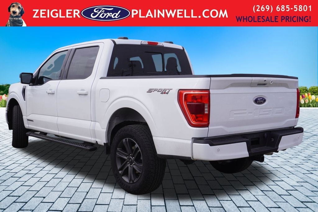2023 Ford F-150 XLT HYBRID TWIN PANEL ROOF 20 ' BLACK ALLOYS REAR SLID