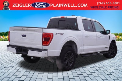 2023 Ford F-150 XLT HYBRID TWIN PANEL ROOF 20 ' BLACK ALLOYS REAR SLID