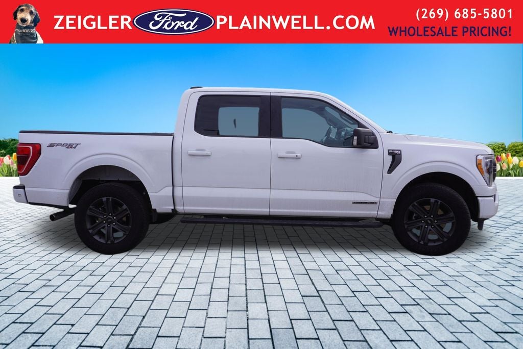 2023 Ford F-150 XLT HYBRID TWIN PANEL ROOF 20 ' BLACK ALLOYS REAR SLID