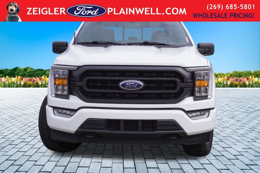 2023 Ford F-150 XLT HYBRID TWIN PANEL ROOF 20 ' BLACK ALLOYS REAR SLID