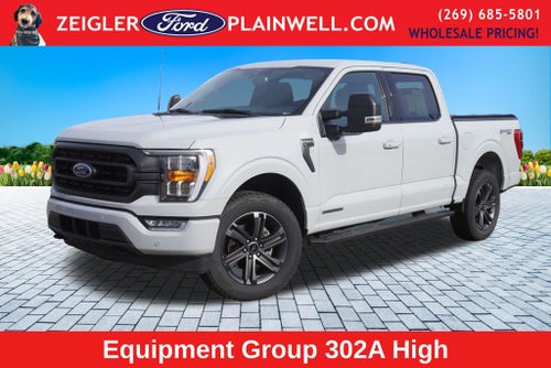 2023 Ford F-150 XLT HYBRID CREW CAB SPORT APPEARANCE NAV 20' DARK ALLO
