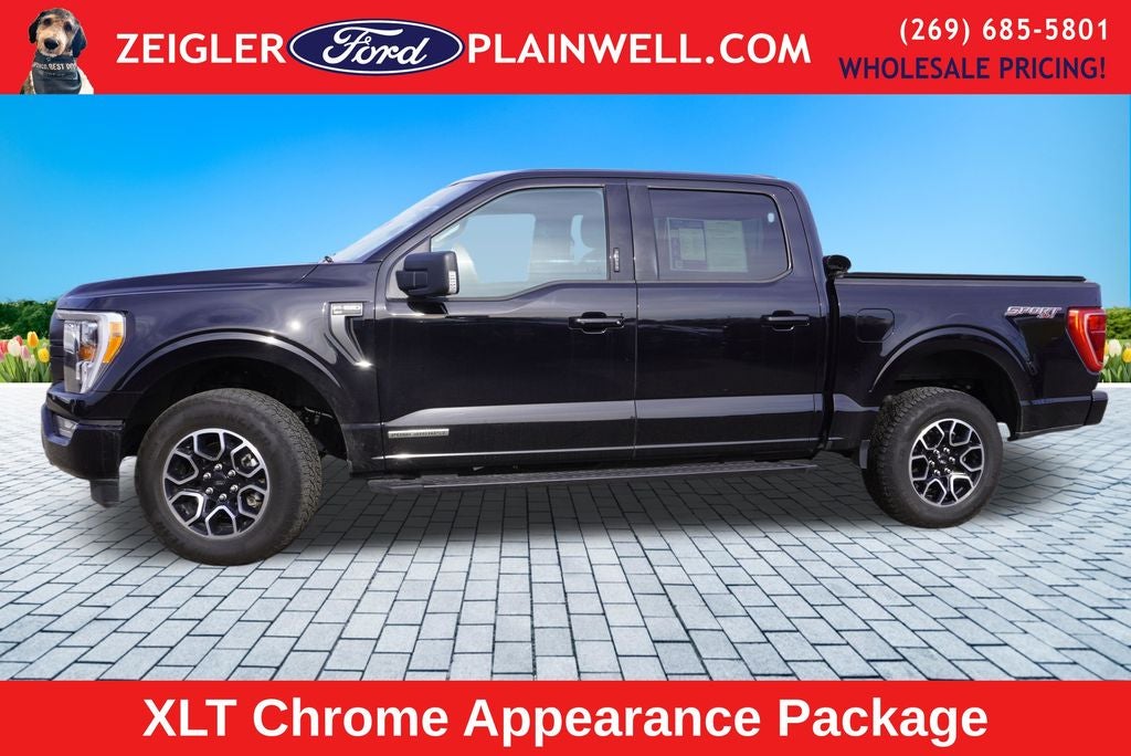 2023 Ford F-150 XLT CREW CAB HYBRID 4x4 SPORT APPEARANCE PACKAGE TOW P