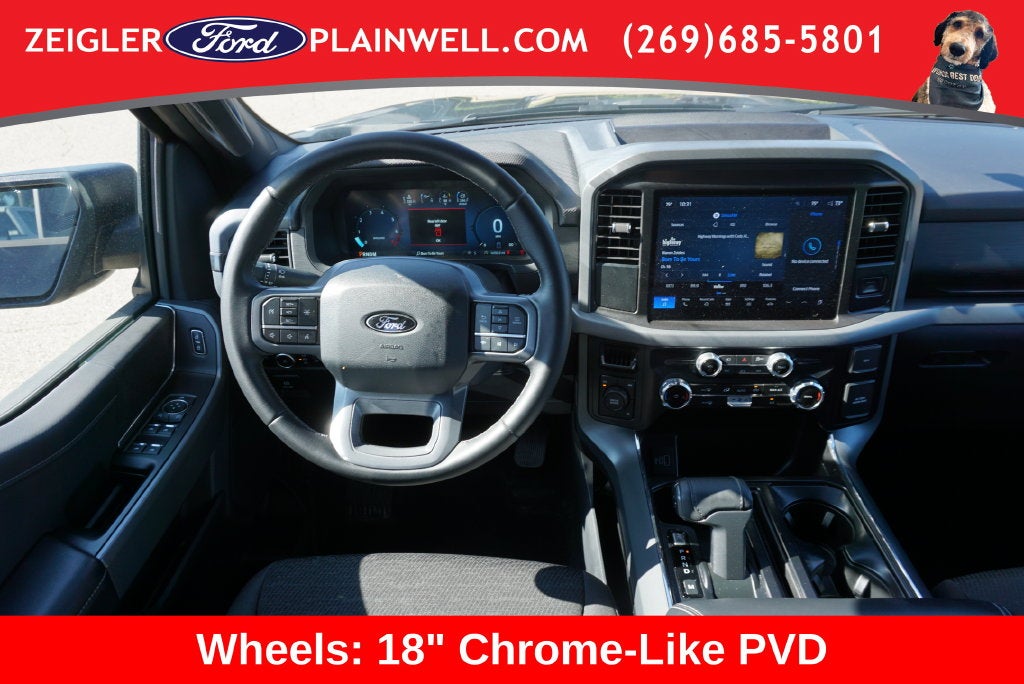 2025 Ford F-150 XLT Black Apoearance Pkg 3.5L Ecoboost Blis Rear Camer