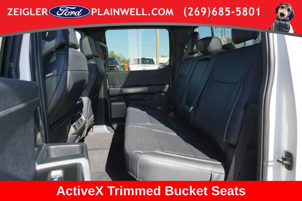 2025 Ford F-150 Lariat Black Appearance Pkg Twin Panel Roof Leather
