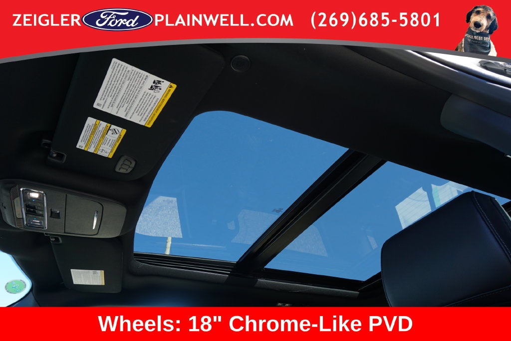 2025 Ford F-150 Lariat Black Appearance Pkg Twin Panel Roof Leather